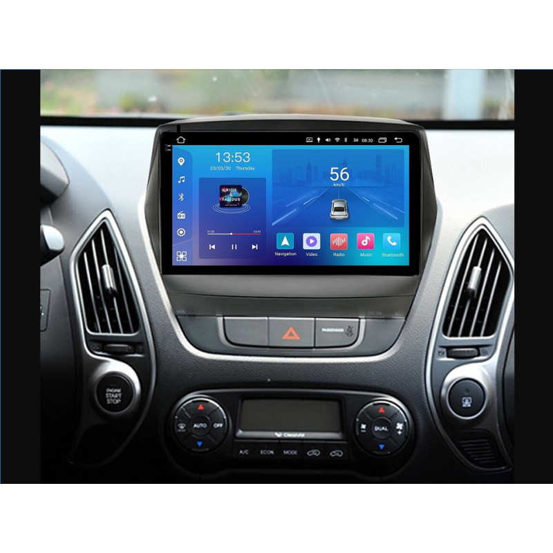 Android head unit FORS.auto FS 2 ULTRA for Hyundai Tucson/IX35 (2+32Gb, 10") 2009-2012