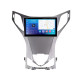 Android head unit FORS.auto FS 2 PRO for Hyundai Azera (2+32Gb, 9", silver) 2011-2012