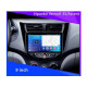 Android head unit FORS.auto FS 2 PRO for Hyundai Verna/I-25/Accent (2+32Gb, 9", black) 2010-2014