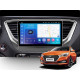 Android head unit FORS.auto FS 6 MAX for Hyundai Accent/Verna (6+128Gb, 9") 2017-2018
