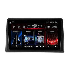 Android head unit FORS.auto FS 4 MAX Qled for Hyundai Sonata (4+32Gb, 9") 2017-2019