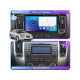 Android head unit FORS.auto FS 4 MAX for Hyundai Sonata/NF (4+32Gb, 9", Manual AC) 2008-2010