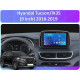 Android head unit FORS.auto FS 1 LITE for Hyundai Tucson/IX35 (1+32Gb, 9") 2018-2019