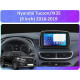 Android head unit FORS.auto FS 6 MAX for Hyundai Tucson/IX35 (6+128Gb, 9") 2018-2019