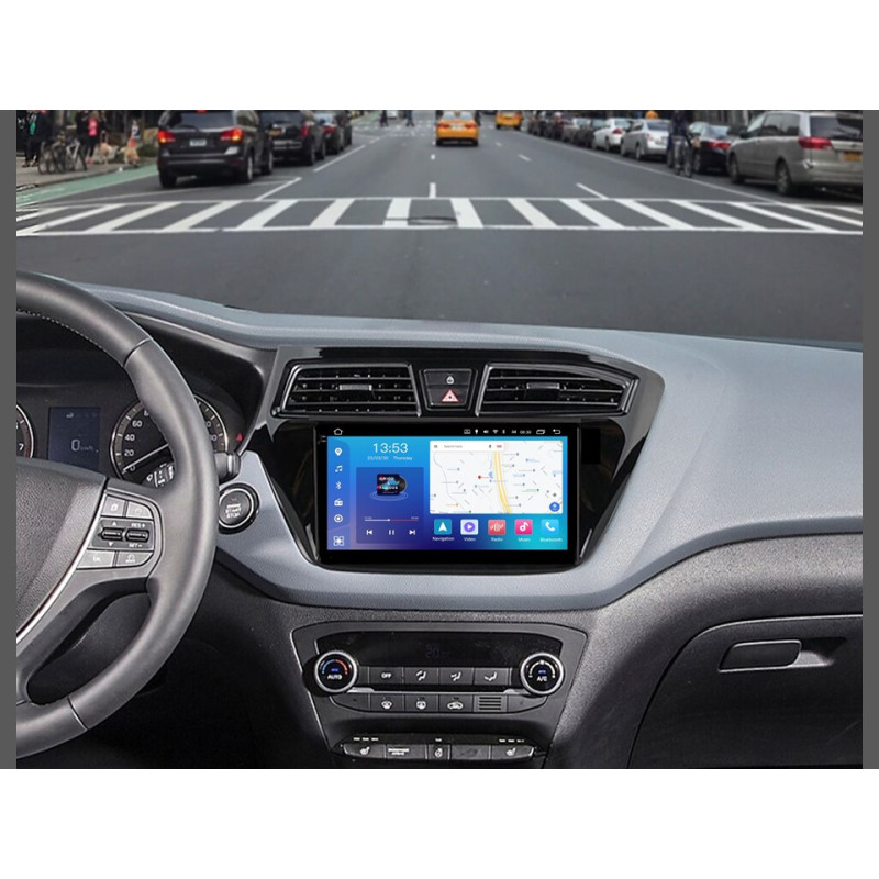 Android head unit FORS.auto FS 6 MAX for Hyundai I20 (6+128Gb, 9") 2014-2015