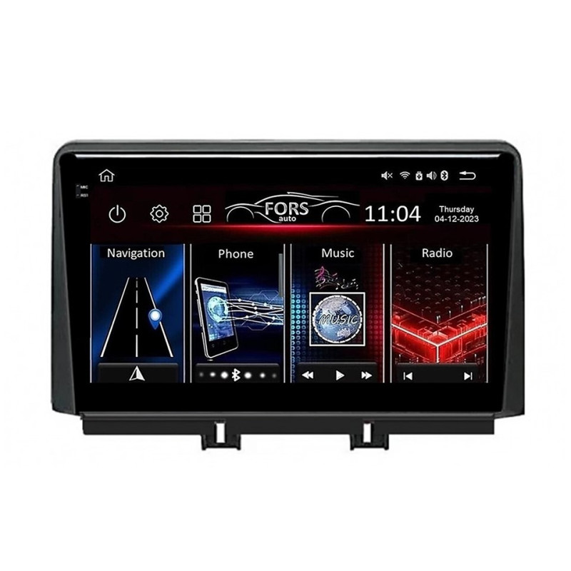Android head unit FORS.auto FS 6 MAX for Hyundai Elantra (6+128Gb, 10") 2017