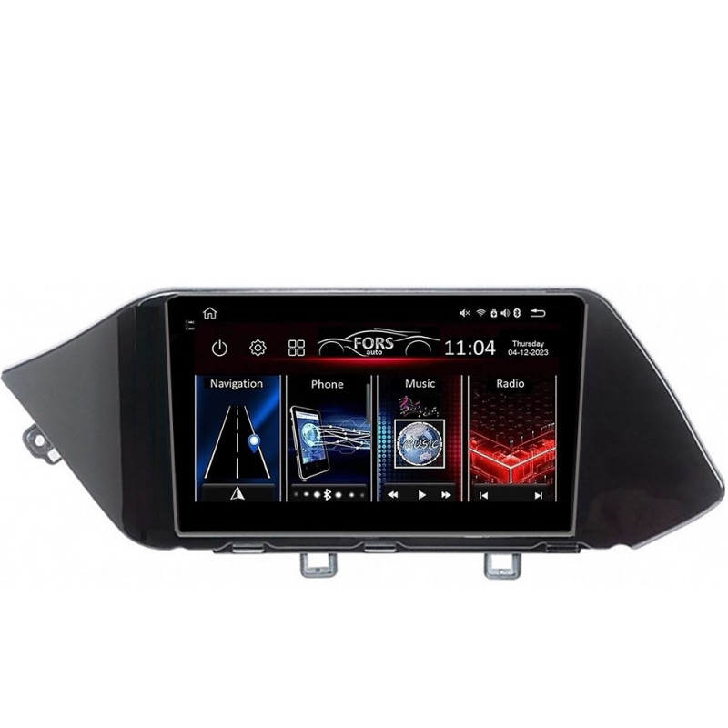 Android head unit FORS.auto FS 2 PRO for Hyundai Sonata (2+32Gb, 10") 2019-2020