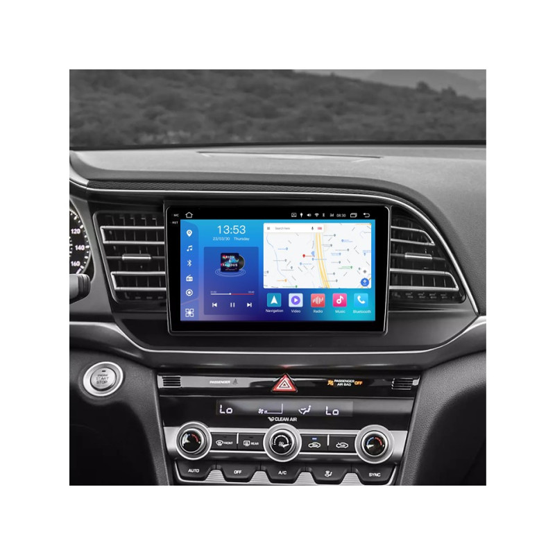 Android head unit FORS.auto FS 2 PRO for Hyundai Elantra (2+32Gb, 9") 2019+