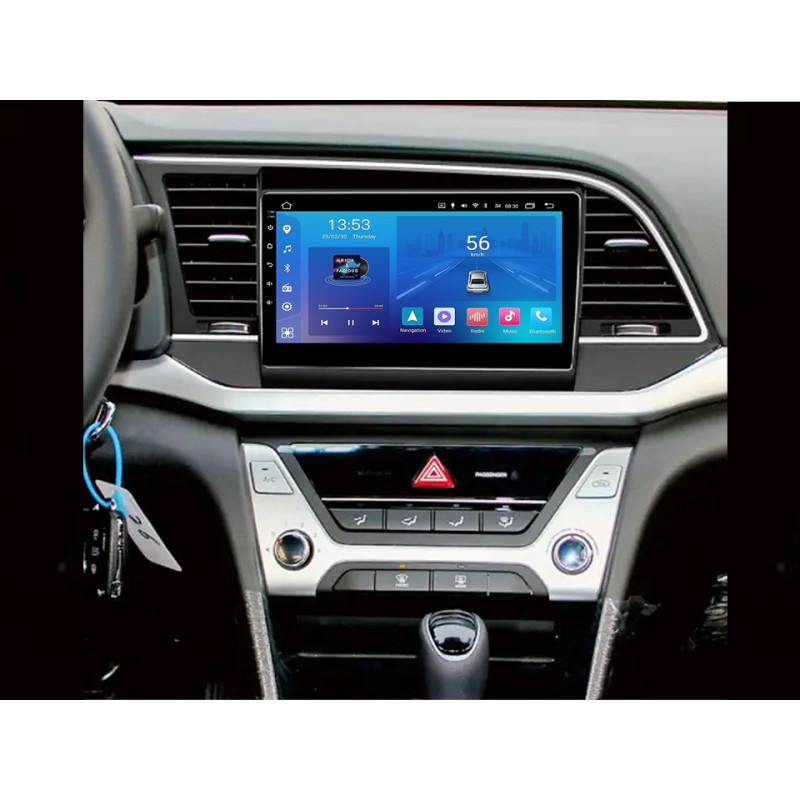 Android head unit FORS.auto FS 1 LITE for Hyundai Elantra (1+32Gb, 9") 2016-2018