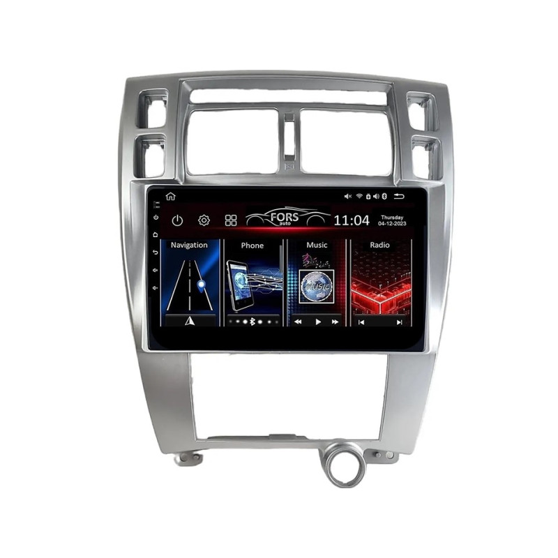 Android head unit FORS.auto FS 1 LITE for Hyundai Tucson (1+32Gb, 10") 2006-2014