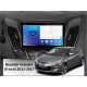 Android head unit FORS.auto FS 4 MAX Qled for Hyundai Veloster (4+32Gb, 9") 2011-2017