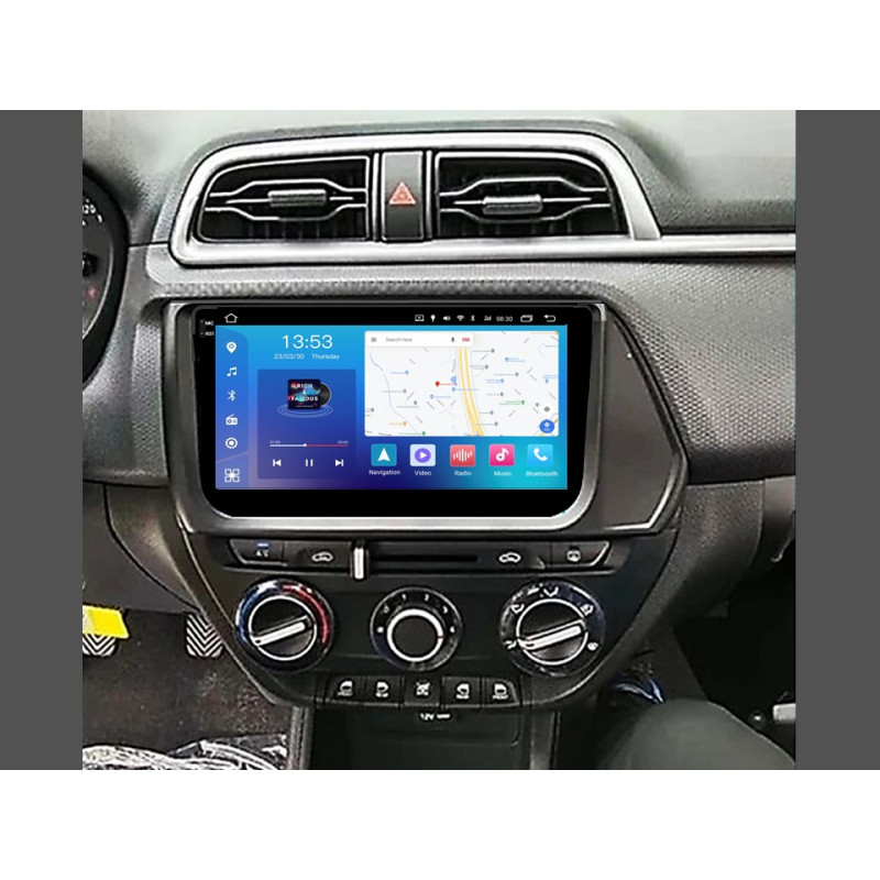 Android head unit FORS.auto FS 4 MAX for Hyundai Verna (4+32Gb, 9") 2017-2018