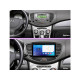 Android head unit FORS.auto FS 4 PRO for Hyundai i10 (4+64Gb, 9") 2008-2012
