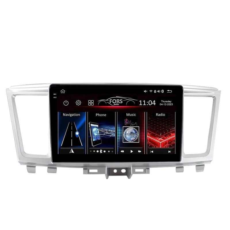 Android head unit FORS.auto FS 6 MAX  for Infiniti QX60 (6+128Gb, 9") 2013-2016
