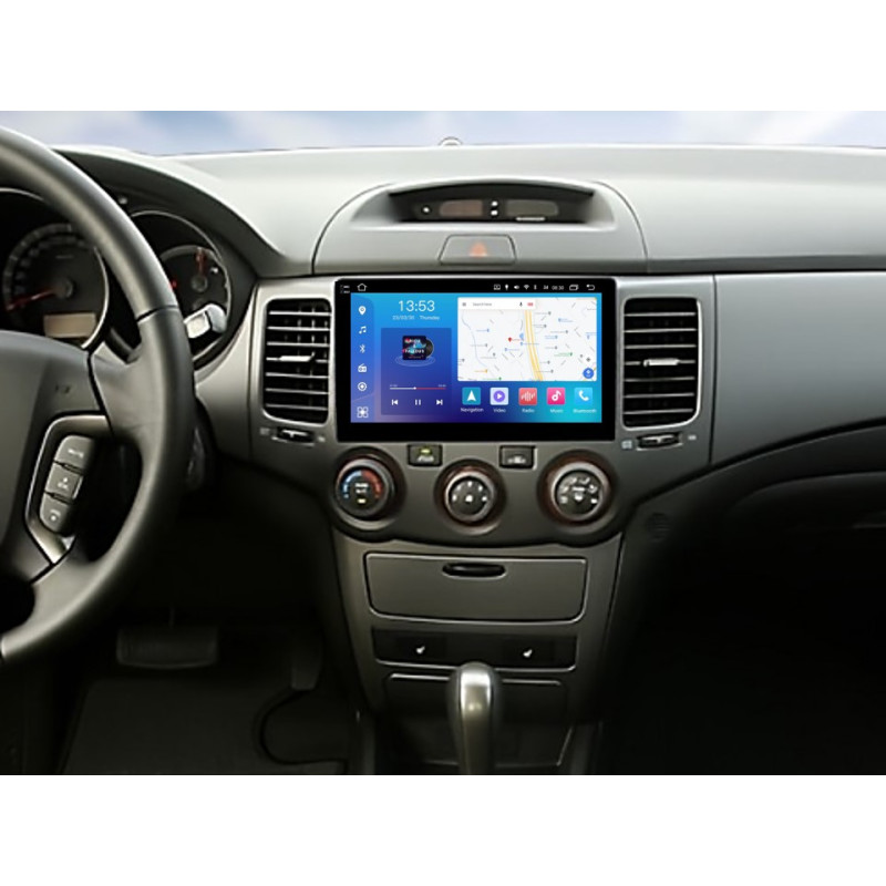Android head unit FORS.auto FS 4 MAX for Kia Magentis 2005-2010/Optima 2006-2010 (4+32Gb, 9")