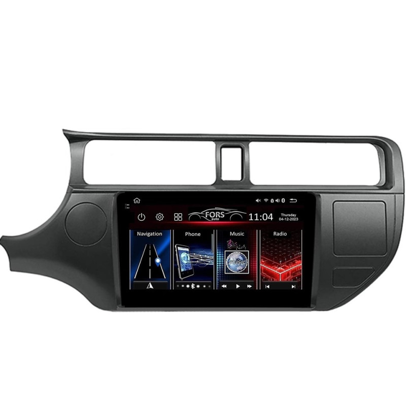 Android head unit FORS.auto FS 2 ULTRA for Kia K3/Rio (2+32Gb, 9") 2011-2016