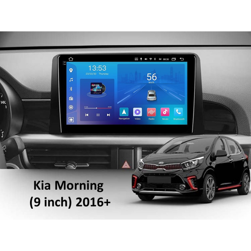 Android head unit FORS.auto FS 2 ULTRA for Kia Morning (2+32Gb, 8") 2016+