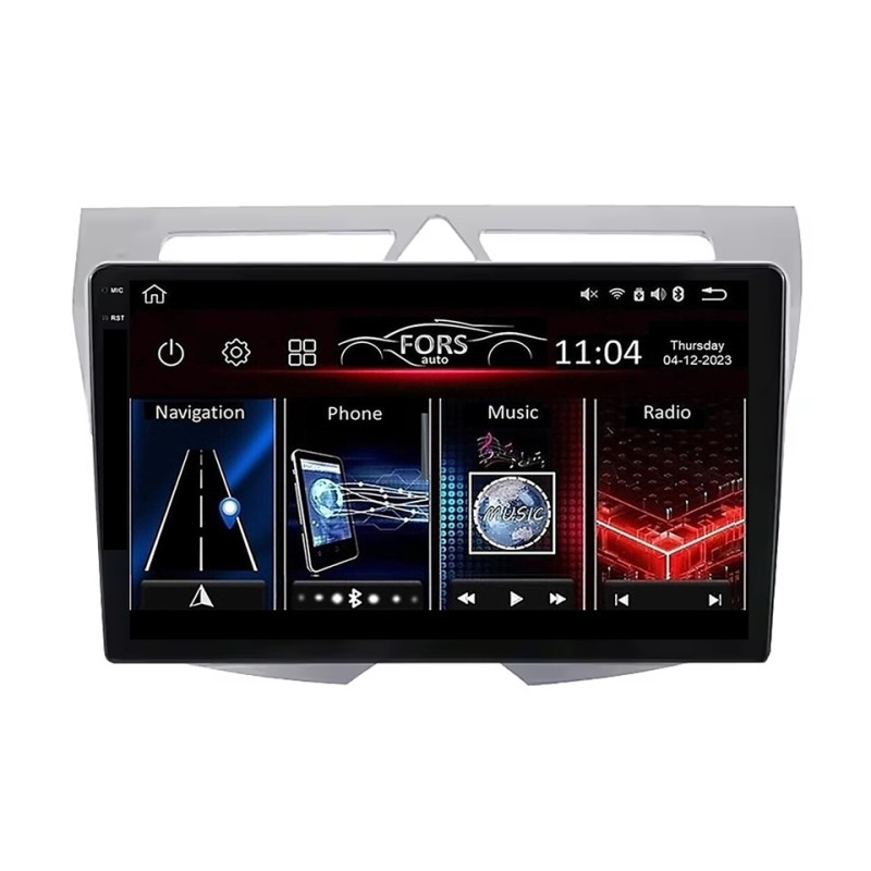 Android head unit FORS.auto FS 4 PRO for Kia Morning/Picanto (4+64Gb, 9") 2008-2010