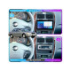 Android head unit FORS.auto FS 2 PRO for Kia Optima (2+32Gb, 9") 2002-2005