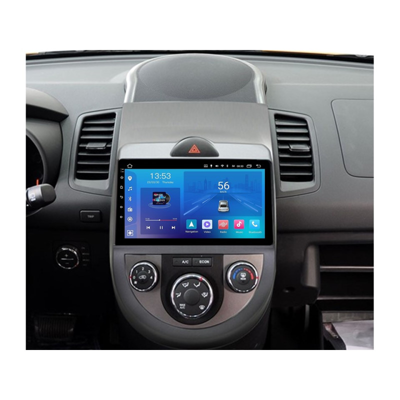 Android head unit FORS.auto FS 1 LITE for Kia Soul (1+32Gb, 9") 2008-2014