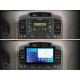 Android head unit FORS.auto FS 6 MAX for Kia VQ (6+128Gb, 9") 2006-2014