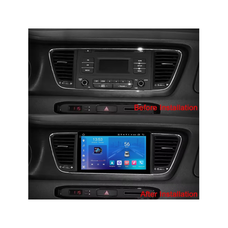 Android head unit FORS.auto FS 2 ULTRA for Kia Carnival (2+32Gb, 9") 2014-2020