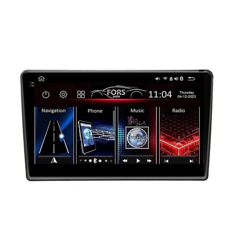 Android head unit FORS.auto FS 4 PRO for Kia Sorento (4+64Gb, 9") 2012-2014