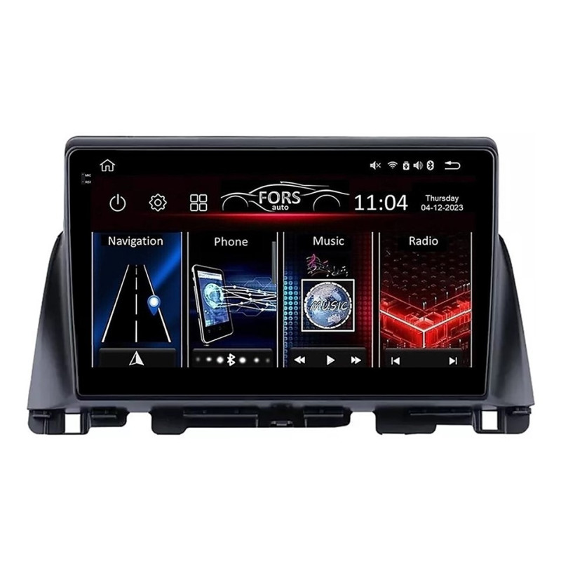 Android head unit FORS.auto FS 4 MAX for Kia Optima/K5 (4+32Gb, 9") 2015-2018