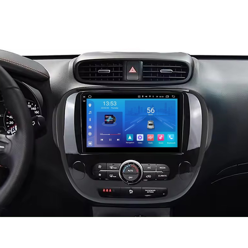 Android head unit FORS.auto FS 2 ULTRA for Kia Soul (2+32Gb, 9", Auto AC) 2014-2016