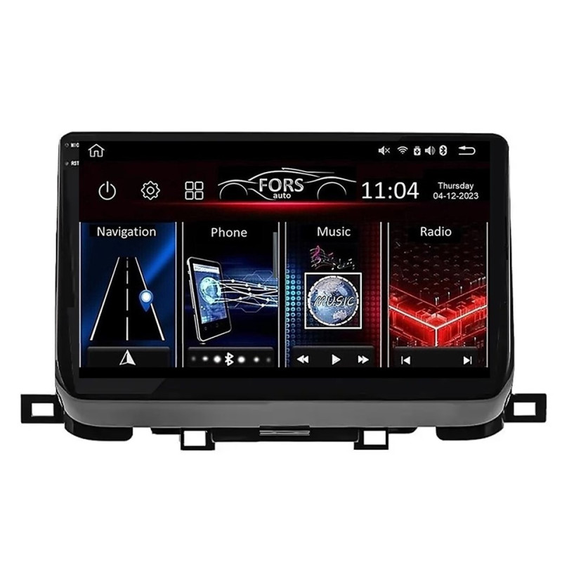 Android head unit FORS.auto FS 4 PRO for Kia Sportage (4+64Gb, 10") 2018-2021