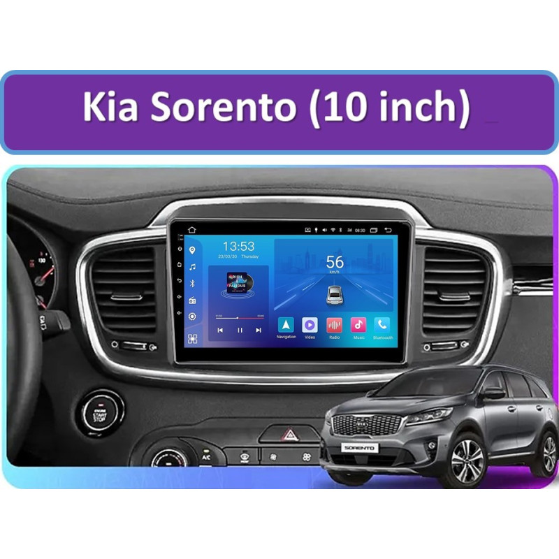 Android head unit FORS.auto FS 1 LITE for Kia Sorento (1+32Gb, 10") 2017-2020
