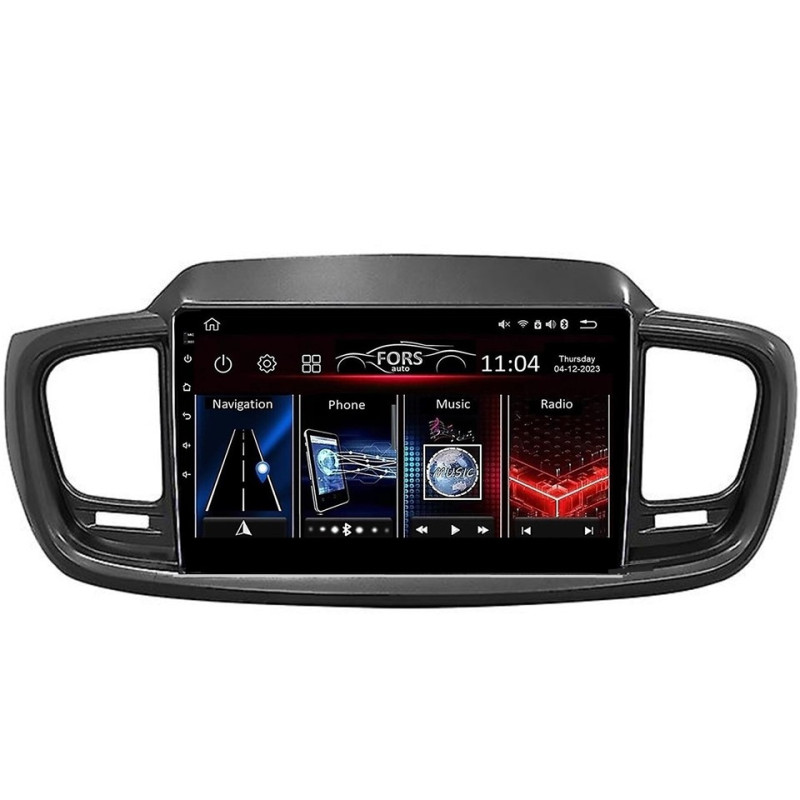 Android head unit FORS.auto FS 1 LITE for Kia Sorento (1+32Gb, 10") 2014-2017
