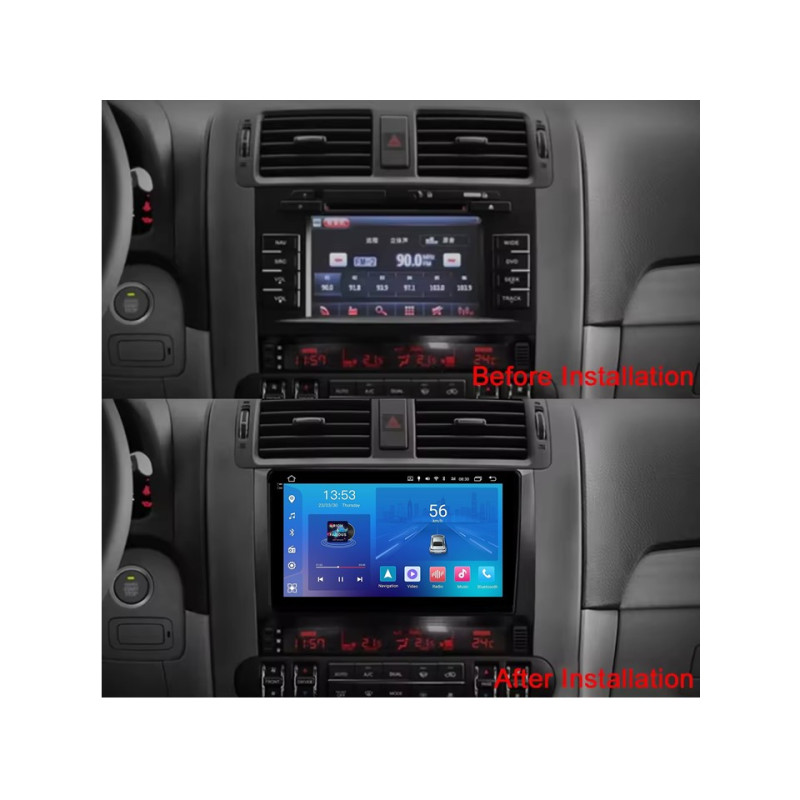 Android head unit FORS.auto FS 2 ULTRA for Kia Borrego/Mohave (2+32Gb, 9") 2008-2016