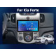 Android head unit FORS.auto FS 2 ULTRA for Kia Forte/Cerato (2+32Gb, 9", Manual AC) 2008-2012