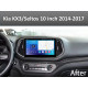 Android head unit FORS.auto FS 4 MAX for Kia KX3/Seltos (4+32Gb, 10") 2014-2017