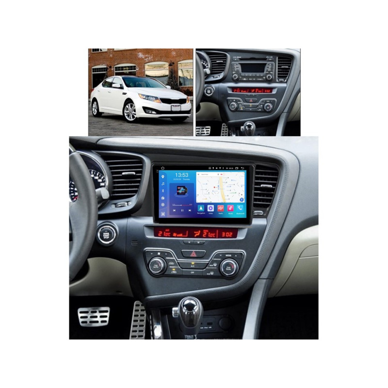 Android head unit FORS.auto FS 4 MAX for Kia Optima/K5 (4+32Gb, 9") 2011-2014