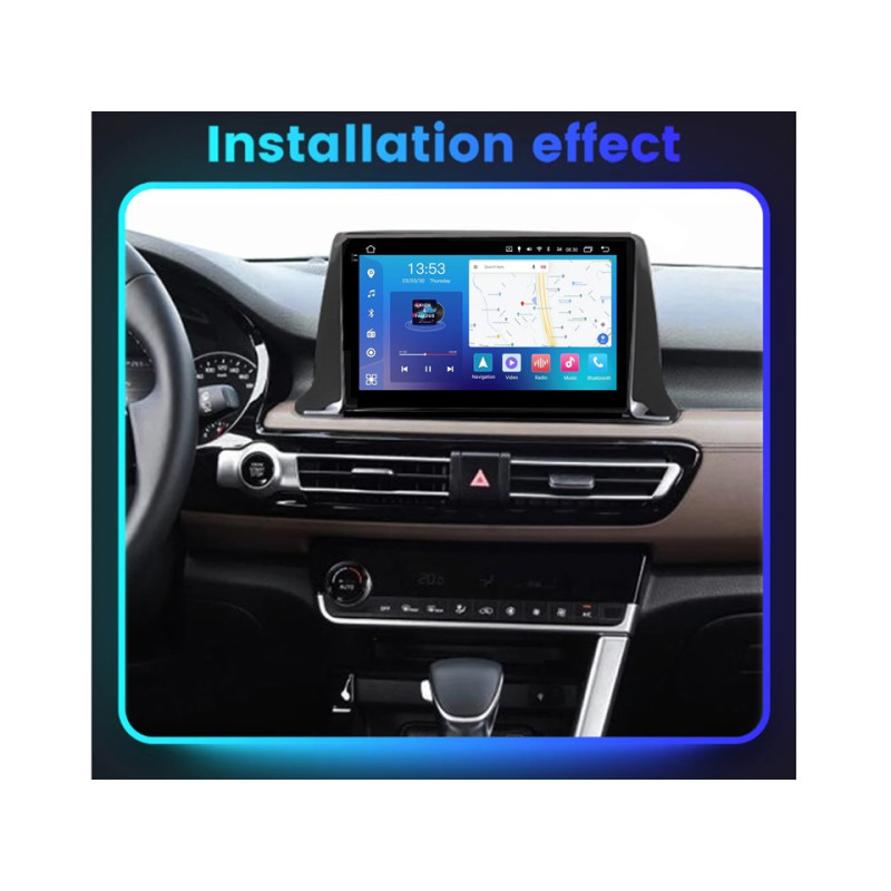 Android head unit FORS.auto FS 6 MAX for Kia Seltos (6+128Gb, 10") 2020-2022