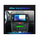 Android head unit FORS.auto FS 4 MAX for Land Rover Freelander 2 (4+32Gb, 9") 2006-2012