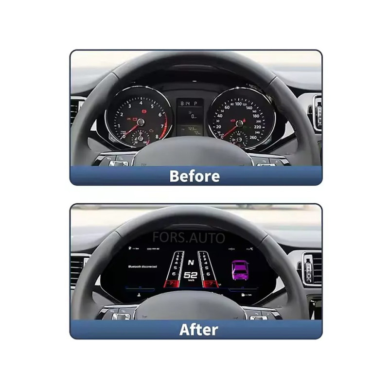 Dashboard FORS.auto for Audi A5/S5 2008-2016