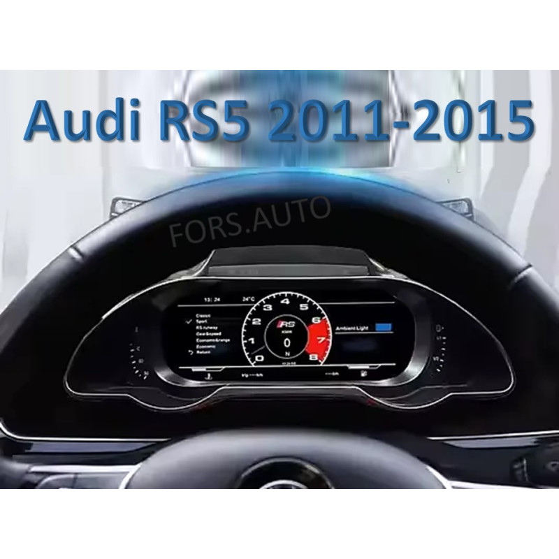 Dashboard FORS.auto for Audi RS5 2011-2015