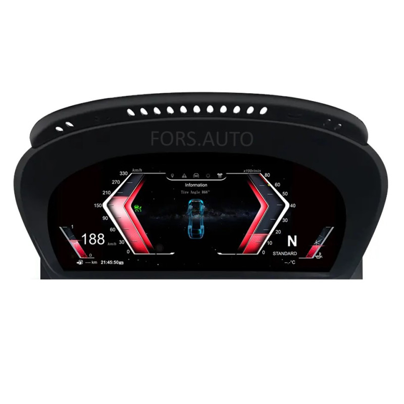 Dashboard FORS.auto for BMW 5 Series old E60/E61 2003-2009