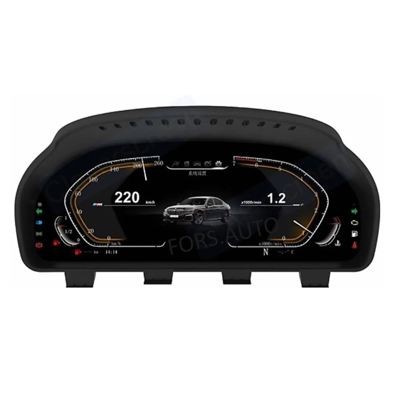 Dashboard FORS.auto for BMW 5 Series GT/6 Series/7 Series CIC/NBT F01/F02/F03/F04/F07/F10/F11/F12/F13/F18 2010-2017