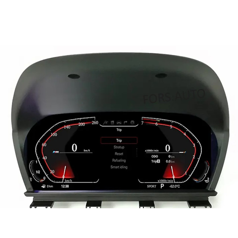 Dashboard FORS.auto for BMW X1/X2 NBT/EVO 2014-2022