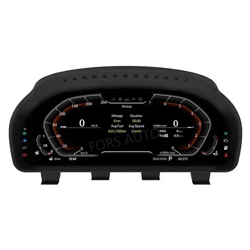 Dashboard FORS.auto for BMW X3/X4 CIC/NBT 2014-2017