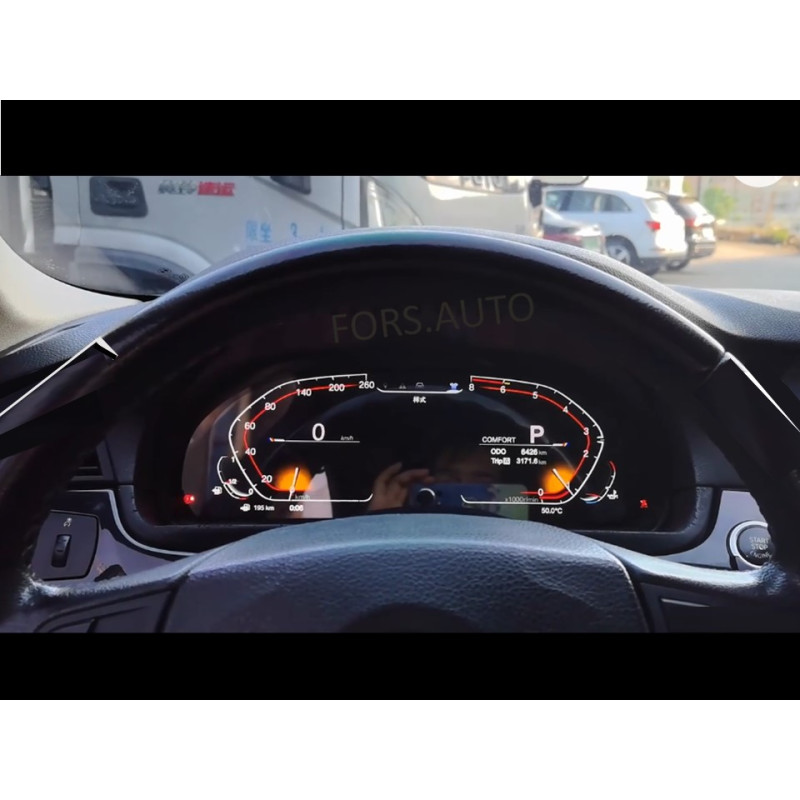Dashboard FORS.auto for BMW 1 Series F20/F52/2 Series F22 2013-2022