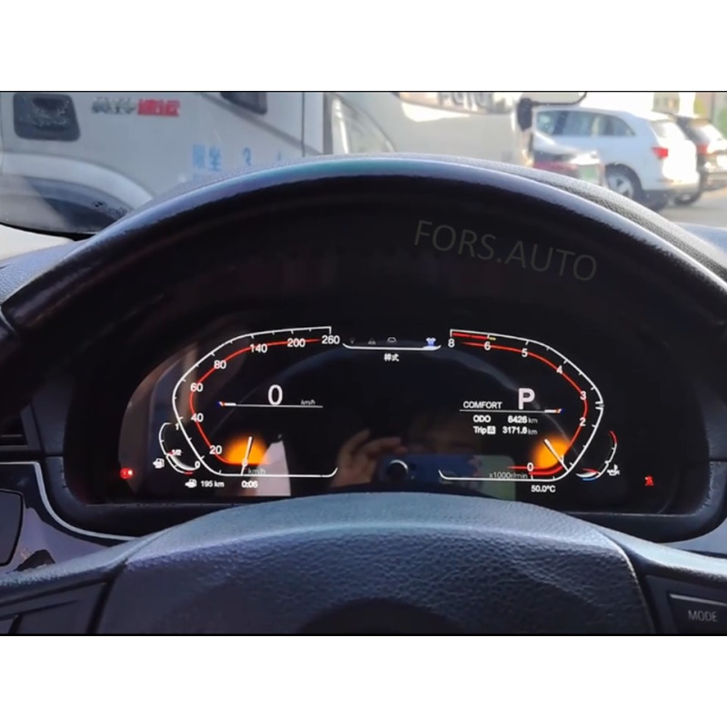 Dashboard FORS.auto for BMW 5 Series old E60/E61 2003-2009