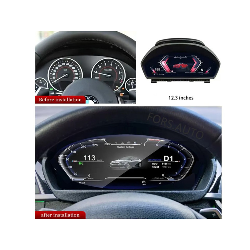 Dashboard FORS.auto for BMW 7 Series F01/F02/F03 2009-2015