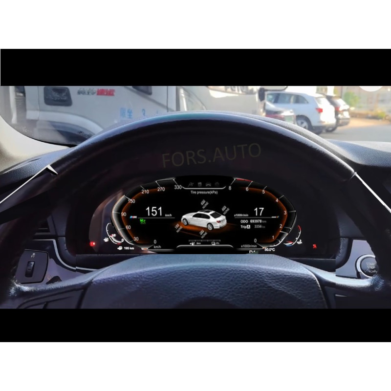 Dashboard FORS.auto for BMW X1-F48/F49 2016-2022/X2-F39 2018-2022