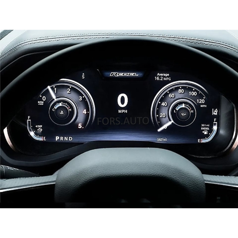 Dashboard FORS.auto for Dodge Ram 2013-2019