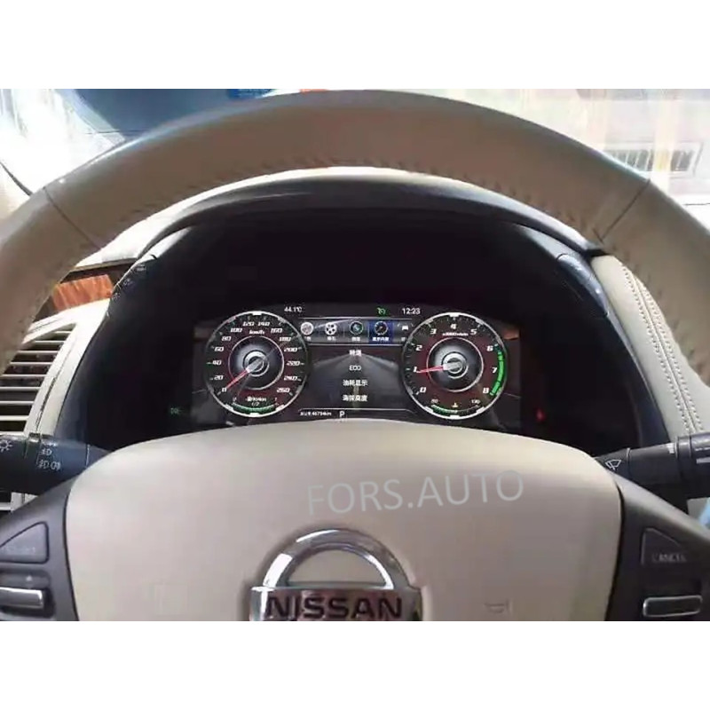 Dashboard FORS.auto for Infiniti QX80 2015-2019